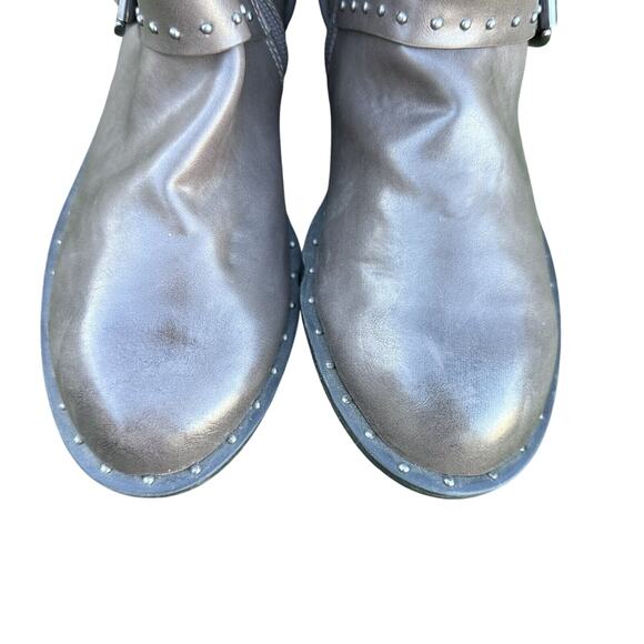 CHARLES BY CHARLES DAVID TUPPER MOTORCYCLE BOOT, Women Size 5 Bikercore - Picture 3 of 9